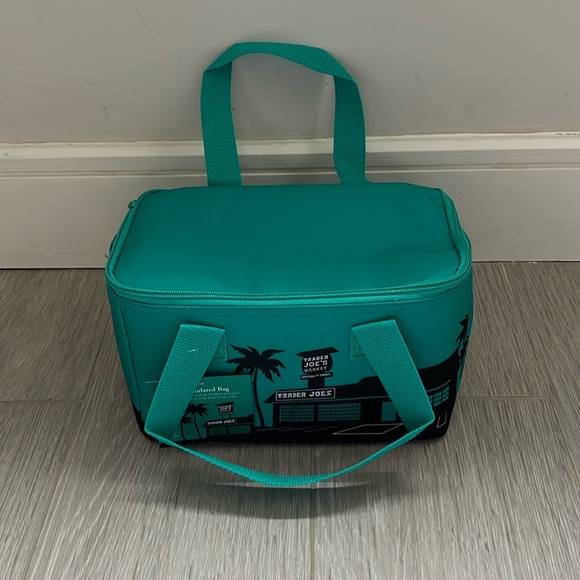 Trader Joe’s Other - Trader Joe’s MINI insulated bag. TEAL. TURQUOISE. NWT. 2024 new release.